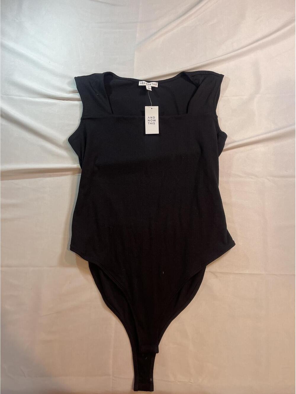 Women’s XL And Now This Black Bodysuit